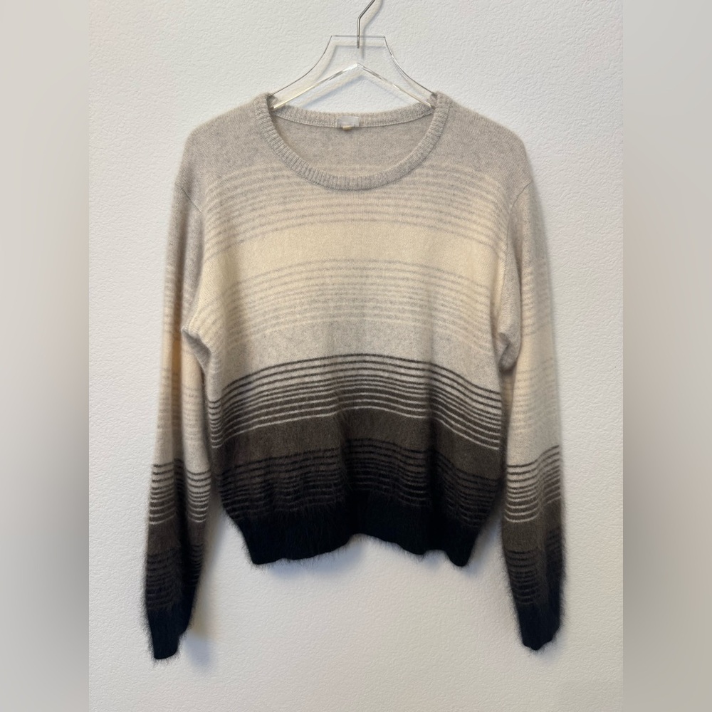 C.T. Plage Striped Wool Sweater 40